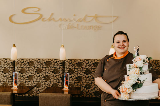 Eva Hauber, Konditormeisterin von Café Schmidt
